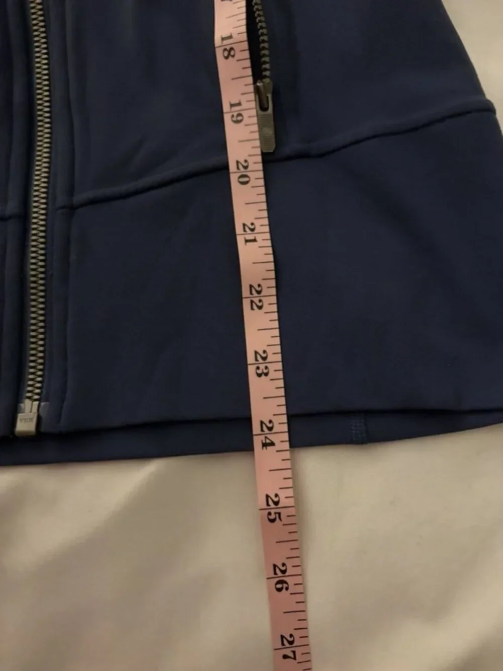 LULULEMON Contour Blue Women’s Athletic Full Zip Jacket Size 2